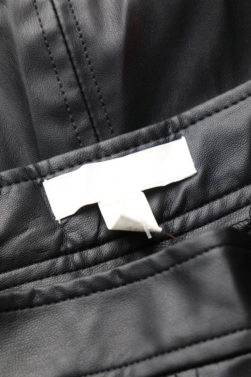 Carou H&M Faux Leather-Mini-Rock