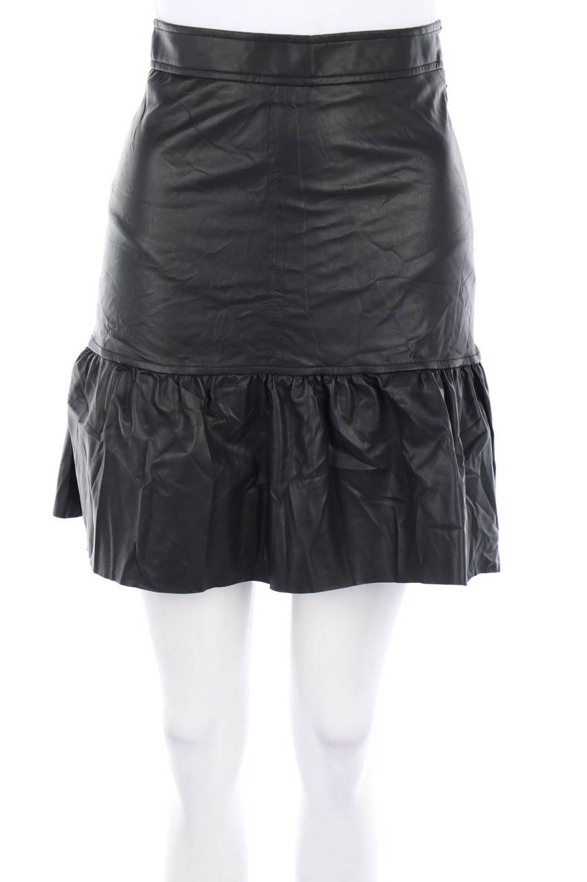 Carou H&M Faux Leather-Mini-Rock