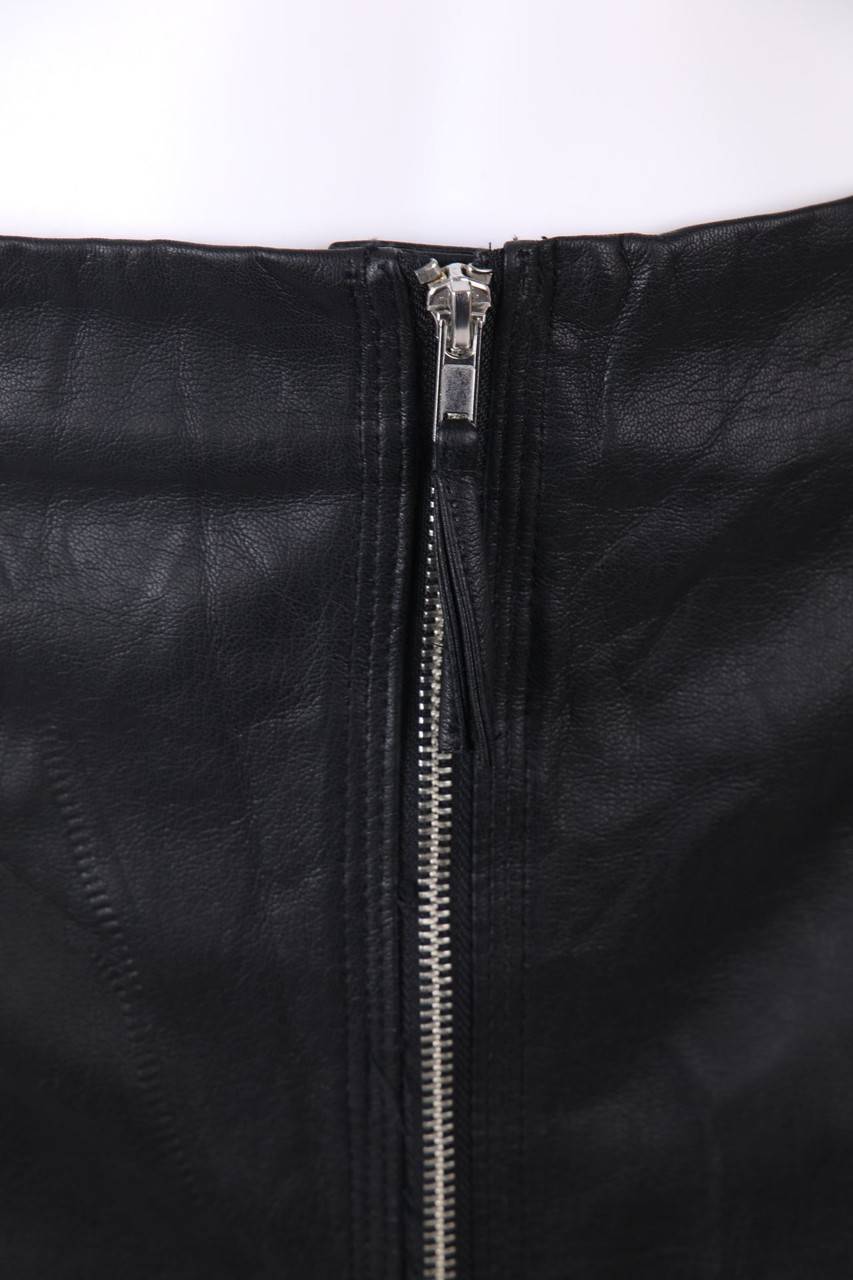 Carou H&M Faux Leather-Mini-Rock