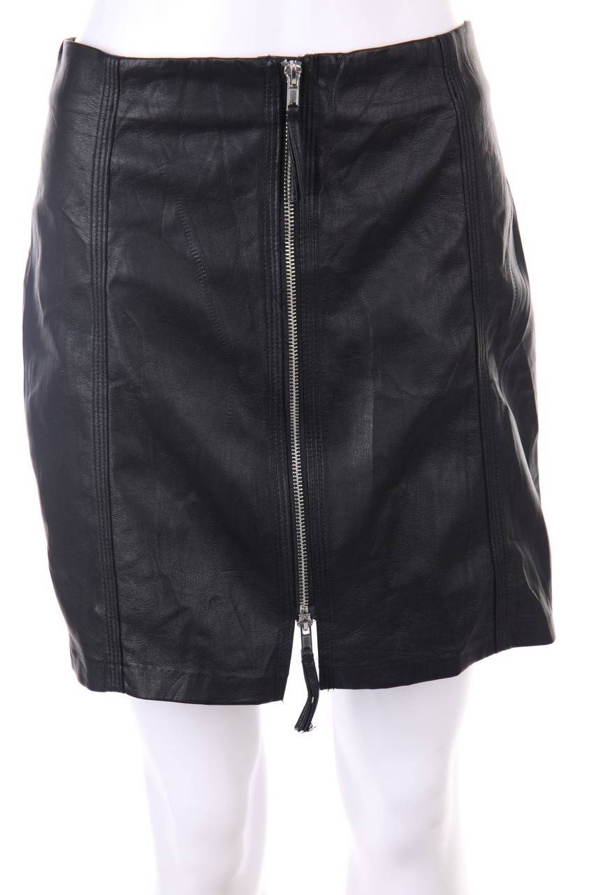 Carou H&M Faux Leather-Mini-Rock