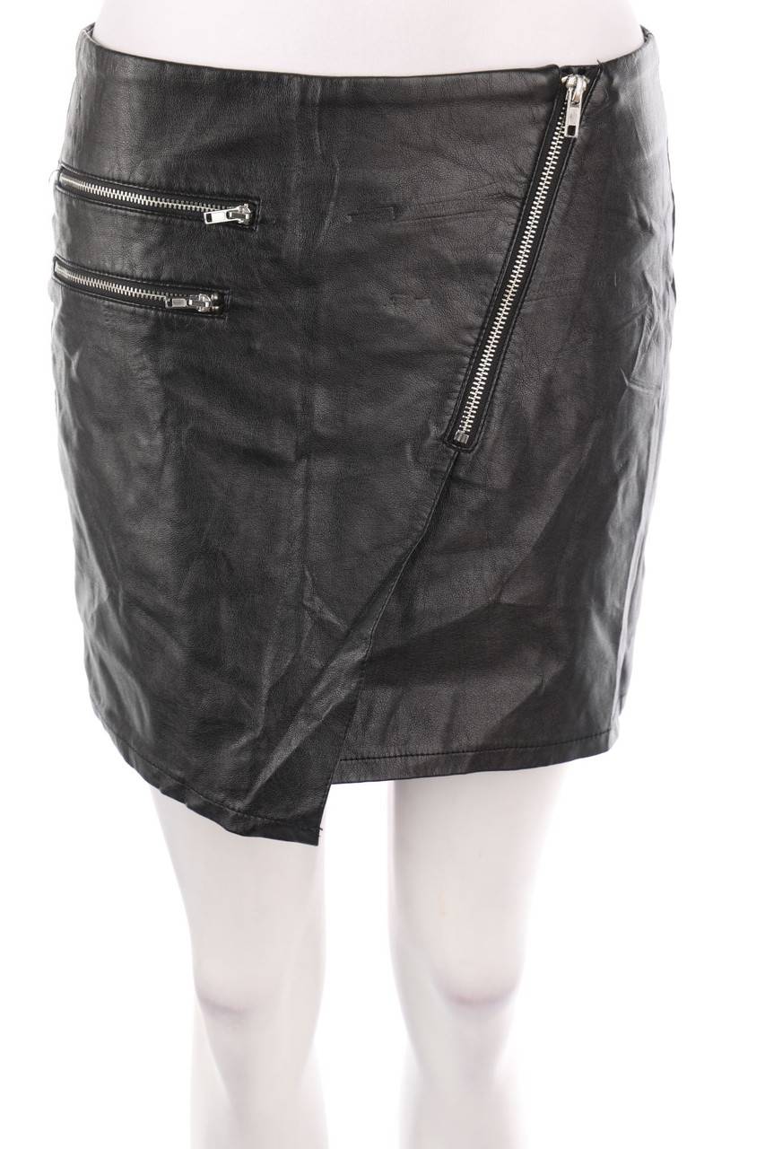 Carou H&M Faux Leather-Mini-Rock