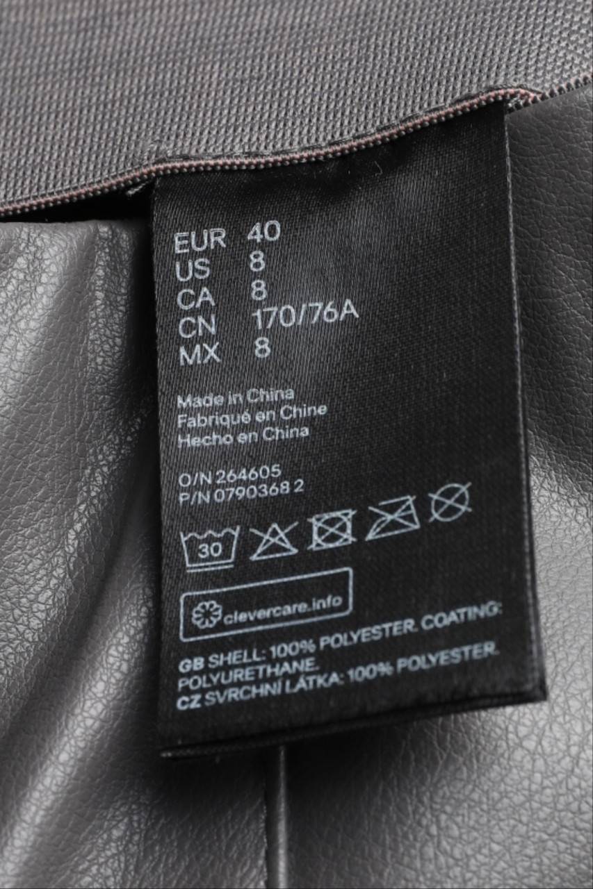 Carou H&M Faux Leather-Treggings