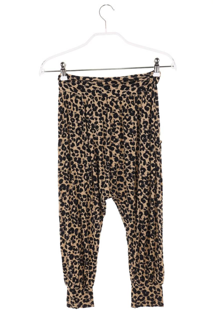 Carou H&M Harems-Hose Mit Leo-Print