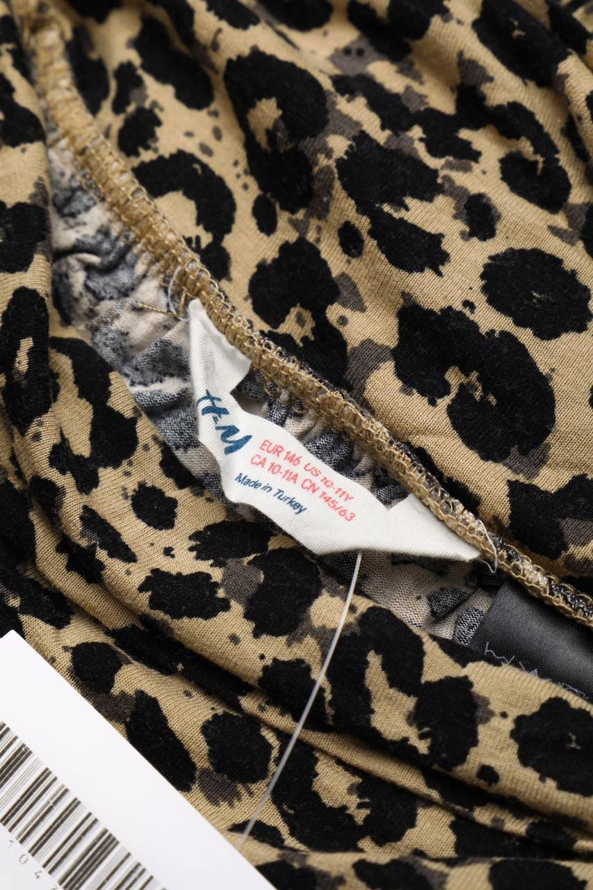 Carou H&M Harems-Hose Mit Leo-Print