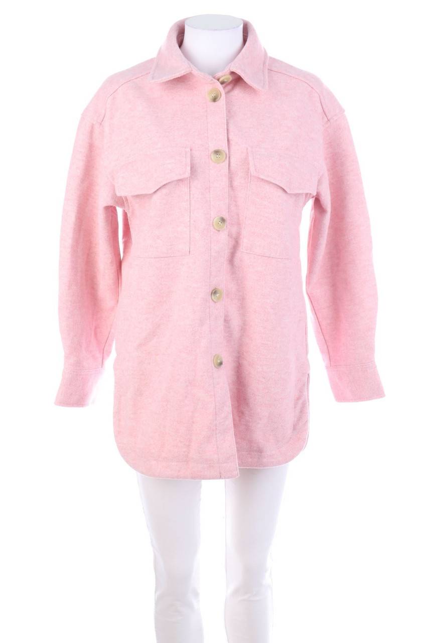 Carou H&M Hemd-Bluse mit aufgesetzten Taschen