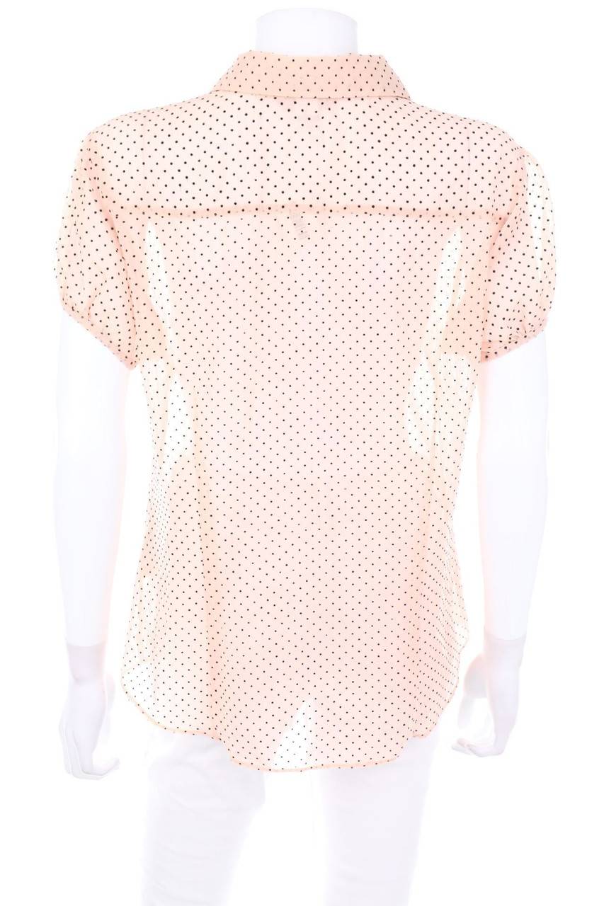 Carou H&M Hemd-Bluse Mit Kurzem Ärmel