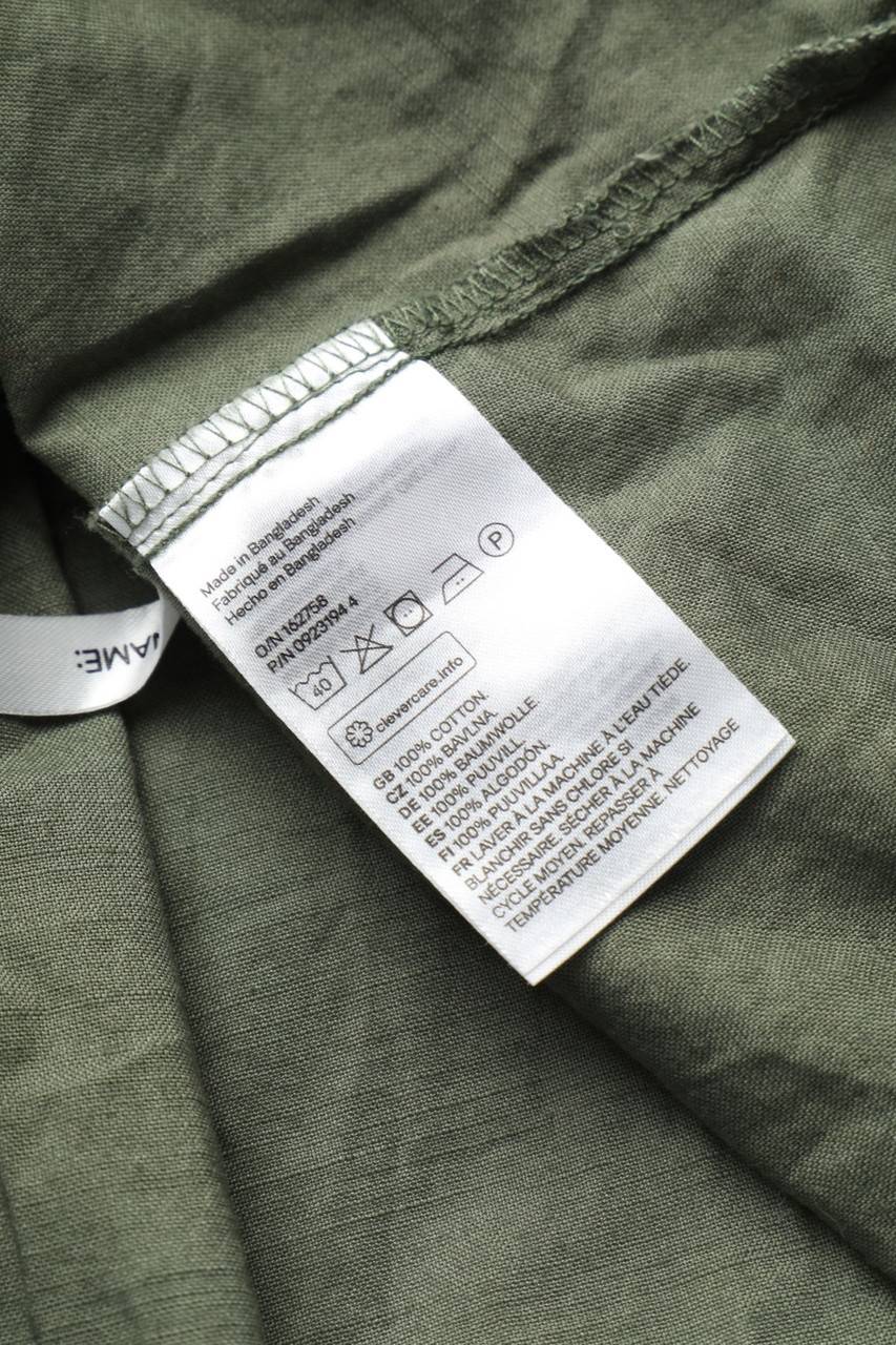 Carou H&M Hemd-Kleid Aus Baumwolle