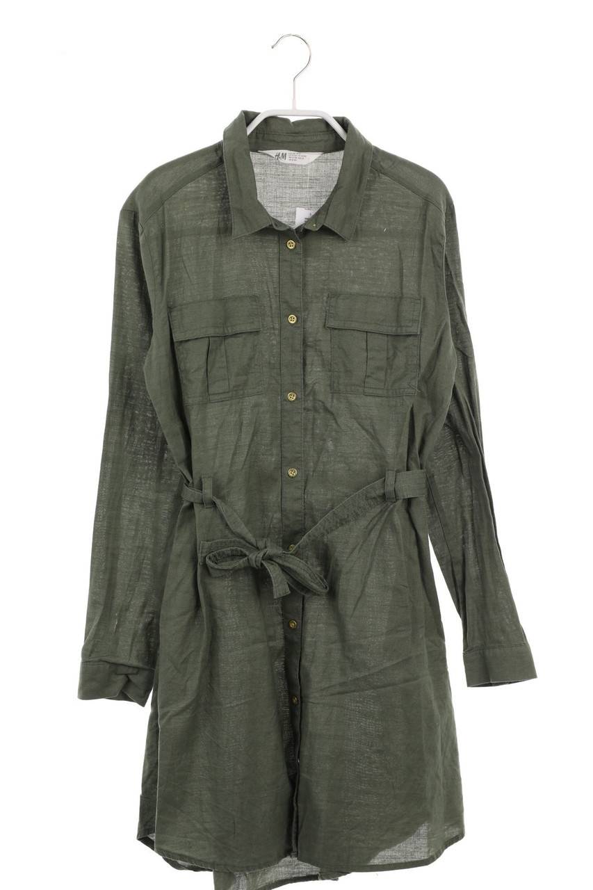 Carou H&M Hemd-Kleid aus Baumwolle