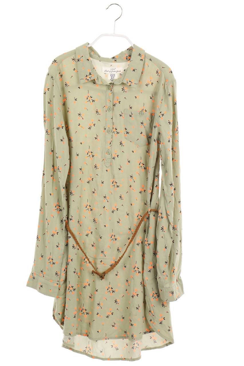Carou H&M Hemd-Kleid mit Blumen-Print