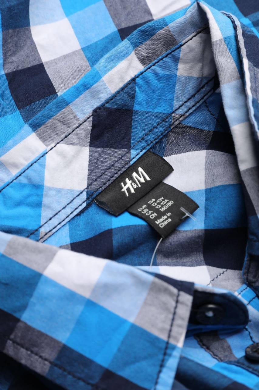 Carou H&M Hemd Mit Karo-Muster