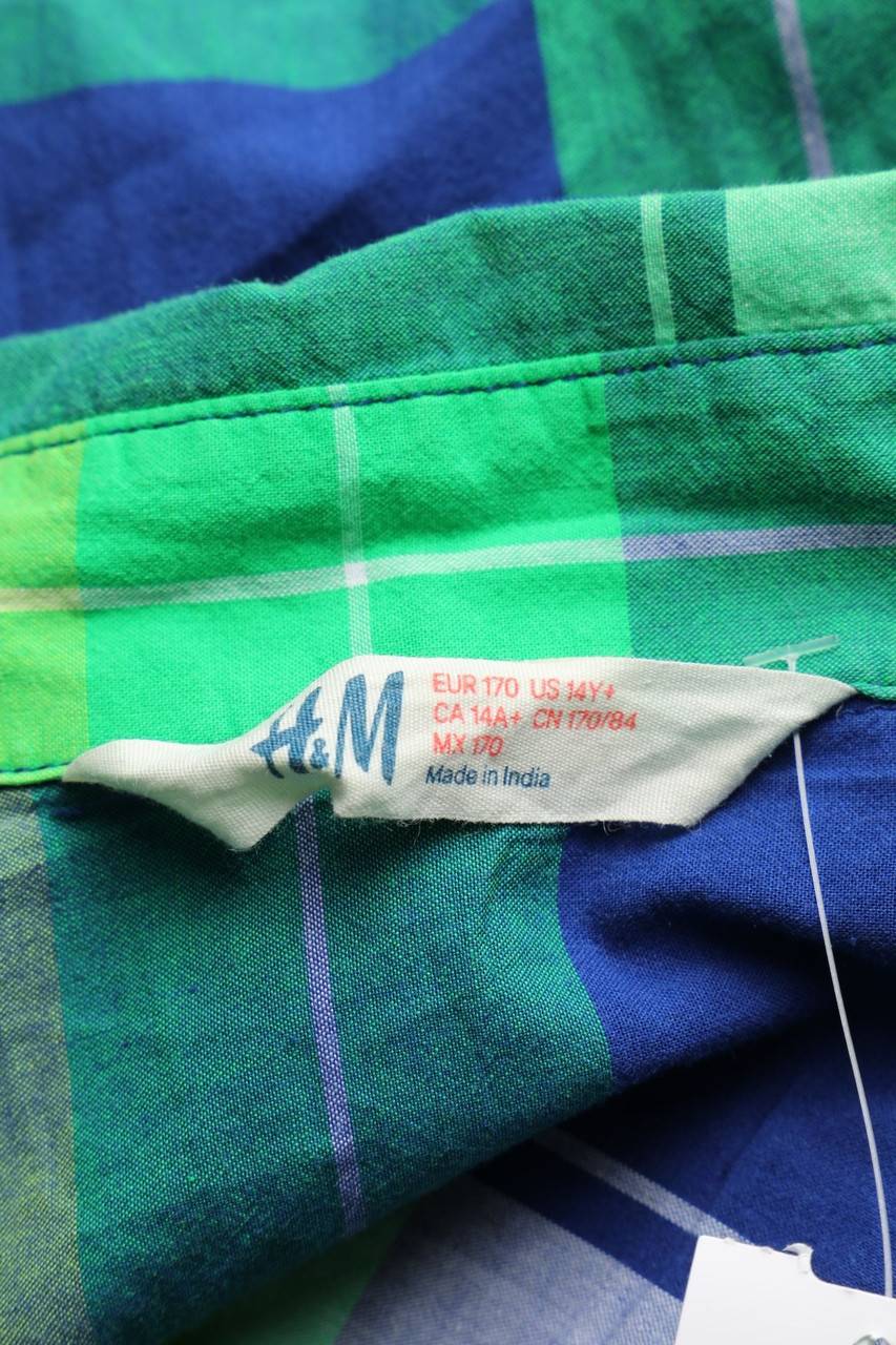 Carou H&M Hemd Mit Karo-Muster