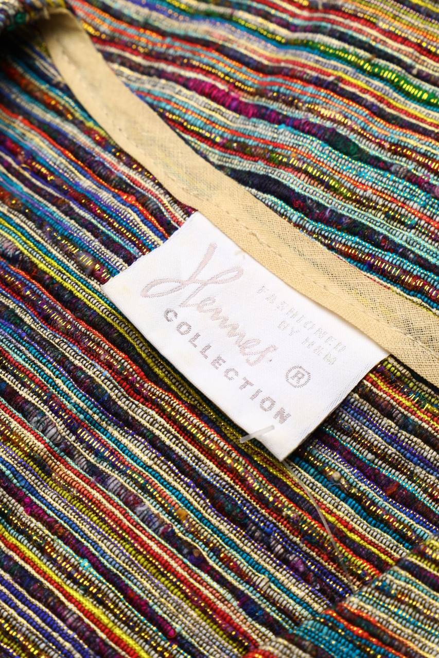 Carou H&M Hennes Vintage-Weste Mit Glitzer