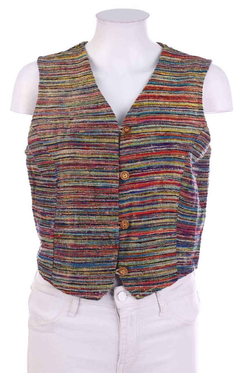 Carou H&M Hennes Vintage-Weste mit Glitzer