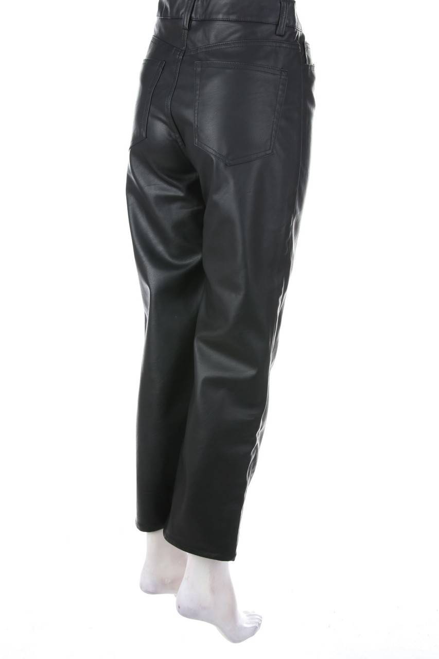 Carou H&M High Waist-Kunstleder-Hose