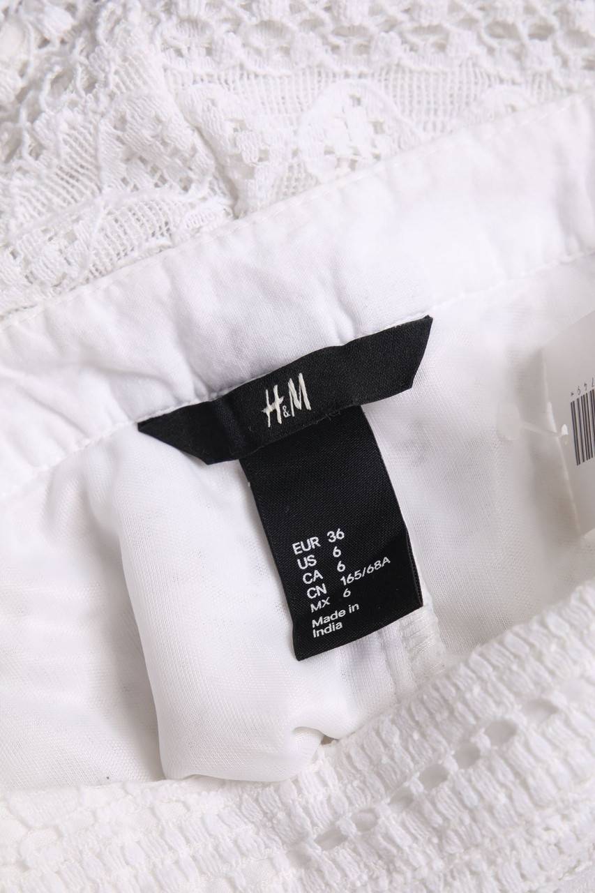 Carou H&M Hotpants Aus Spitze Im Boho-Stil