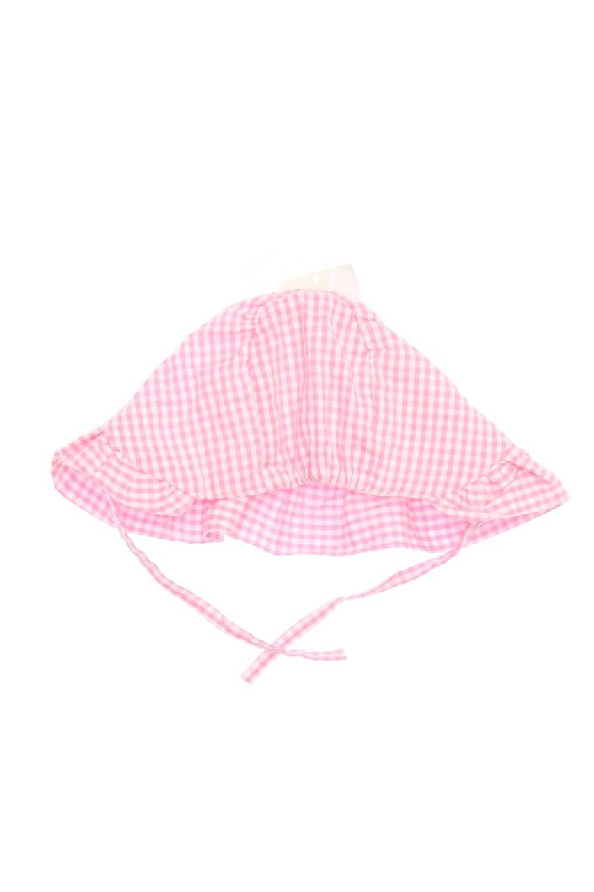 Carou H&M Karo-Mütze Mit Raffungen