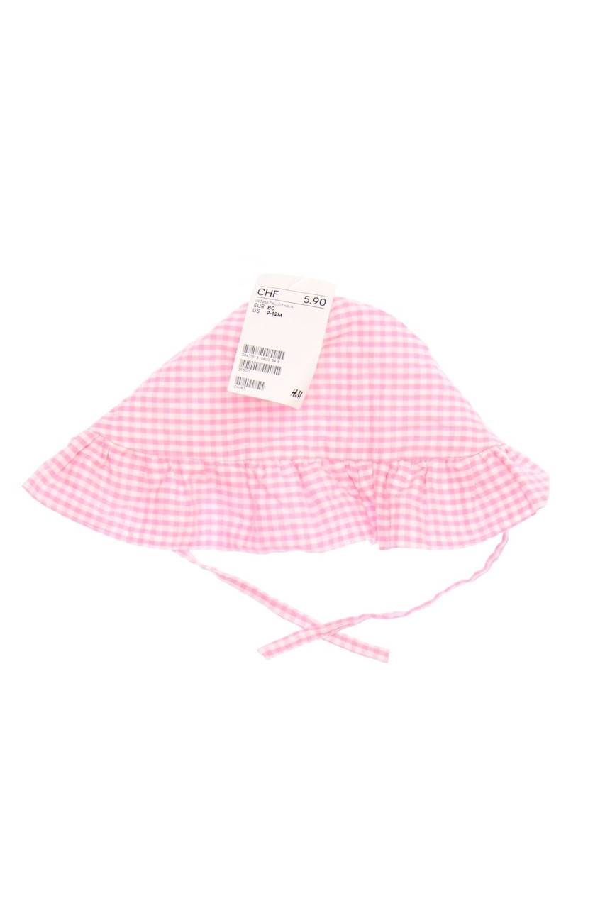 Carou H&M Karo-Mütze mit Raffungen