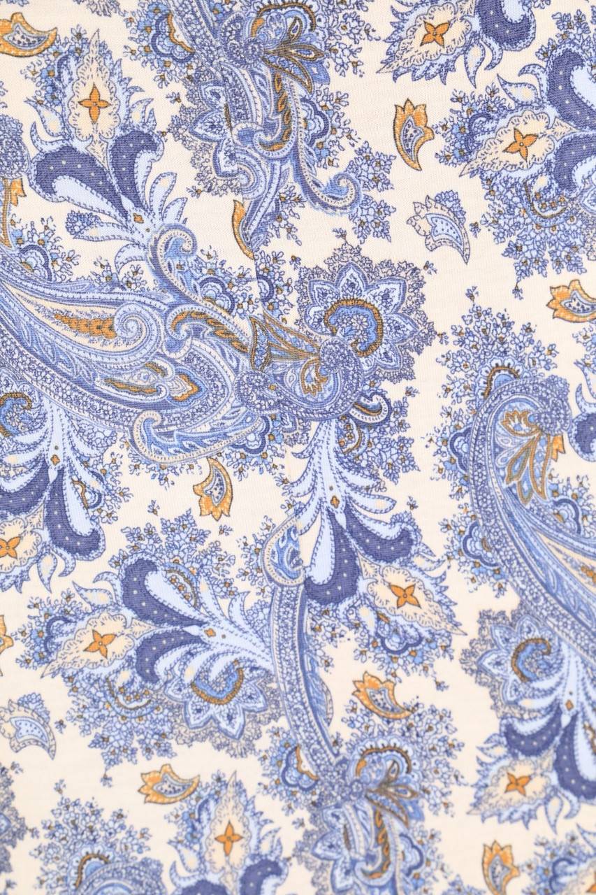 Carou H&M Kleid Aus Jersey Mit Paisley-Print