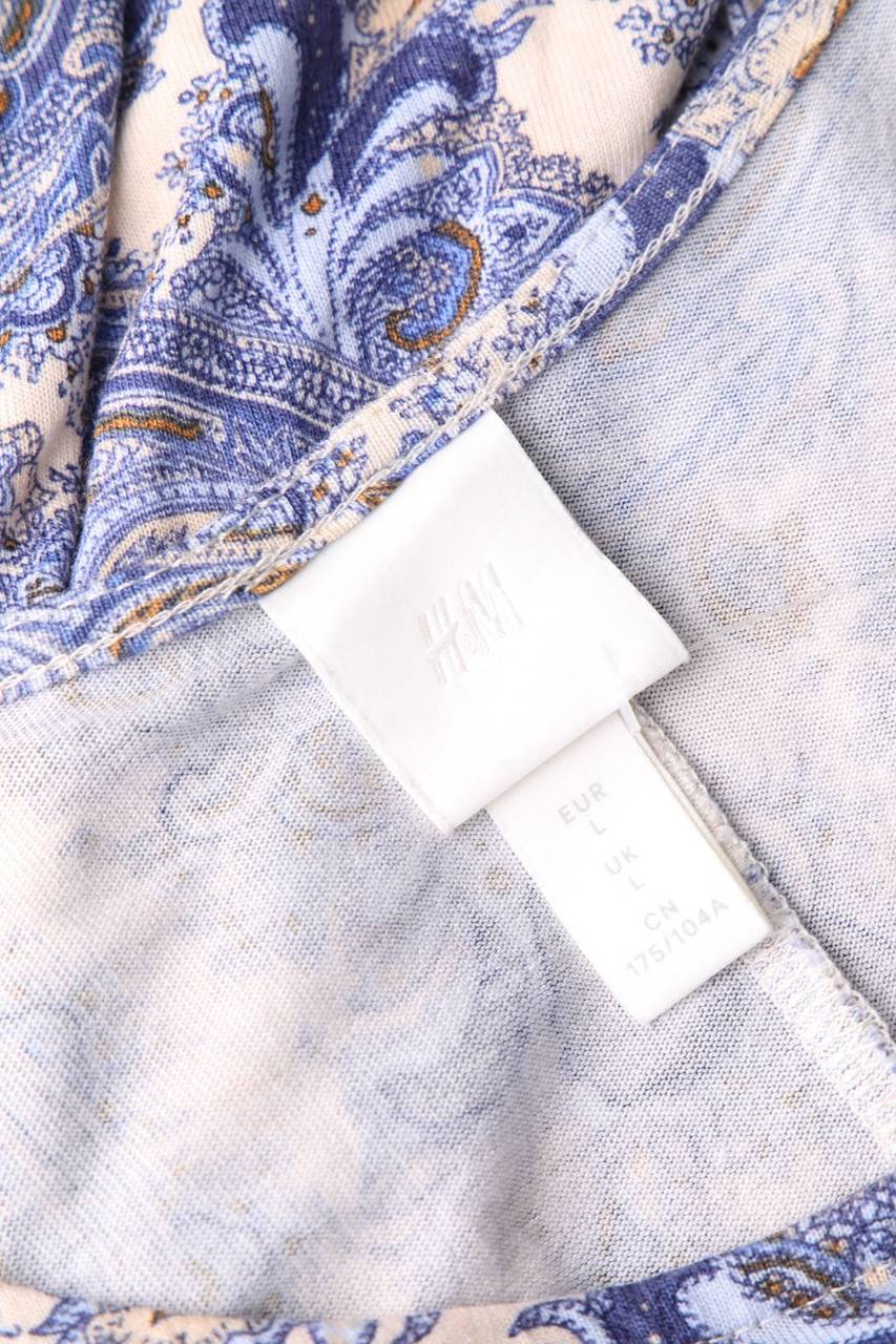 Carou H&M Kleid Aus Jersey Mit Paisley-Print