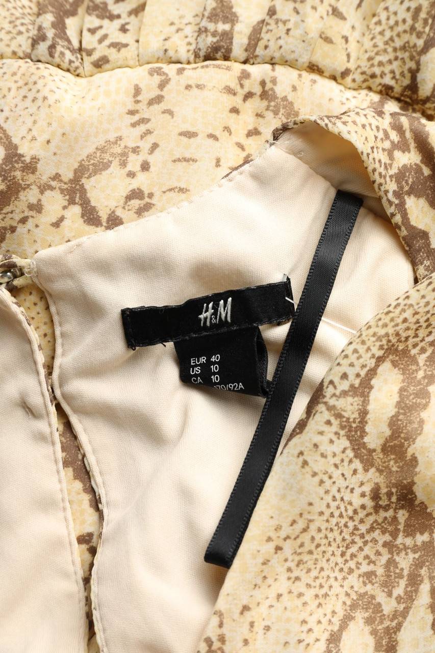 Carou H&M Kleid Mit Animal-Print