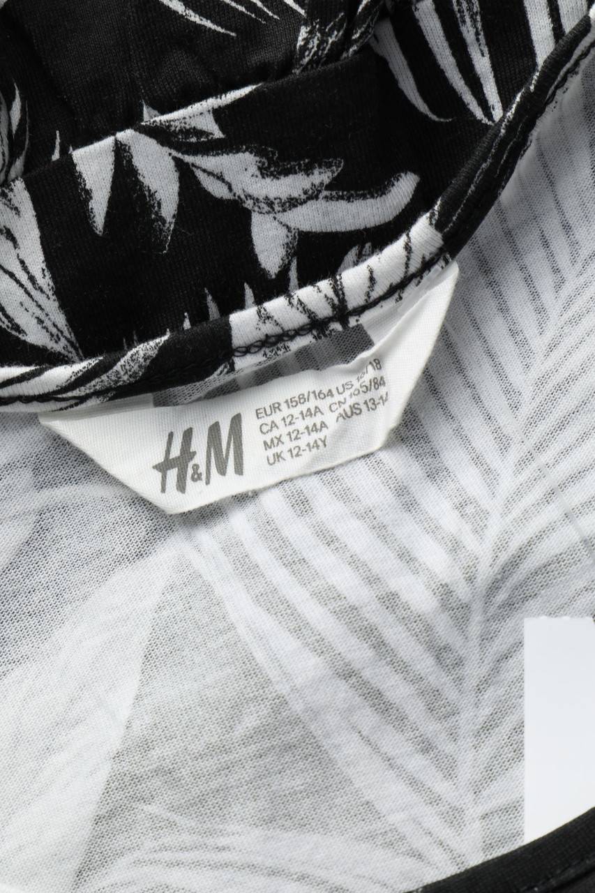 Carou H&M Kleid Mit Tropical Print