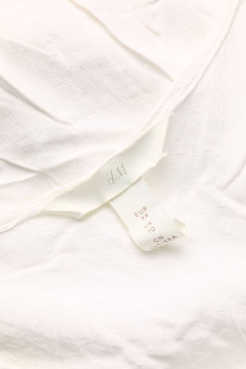 Carou H&M Kurzarm-Bluse Mit Gummizug