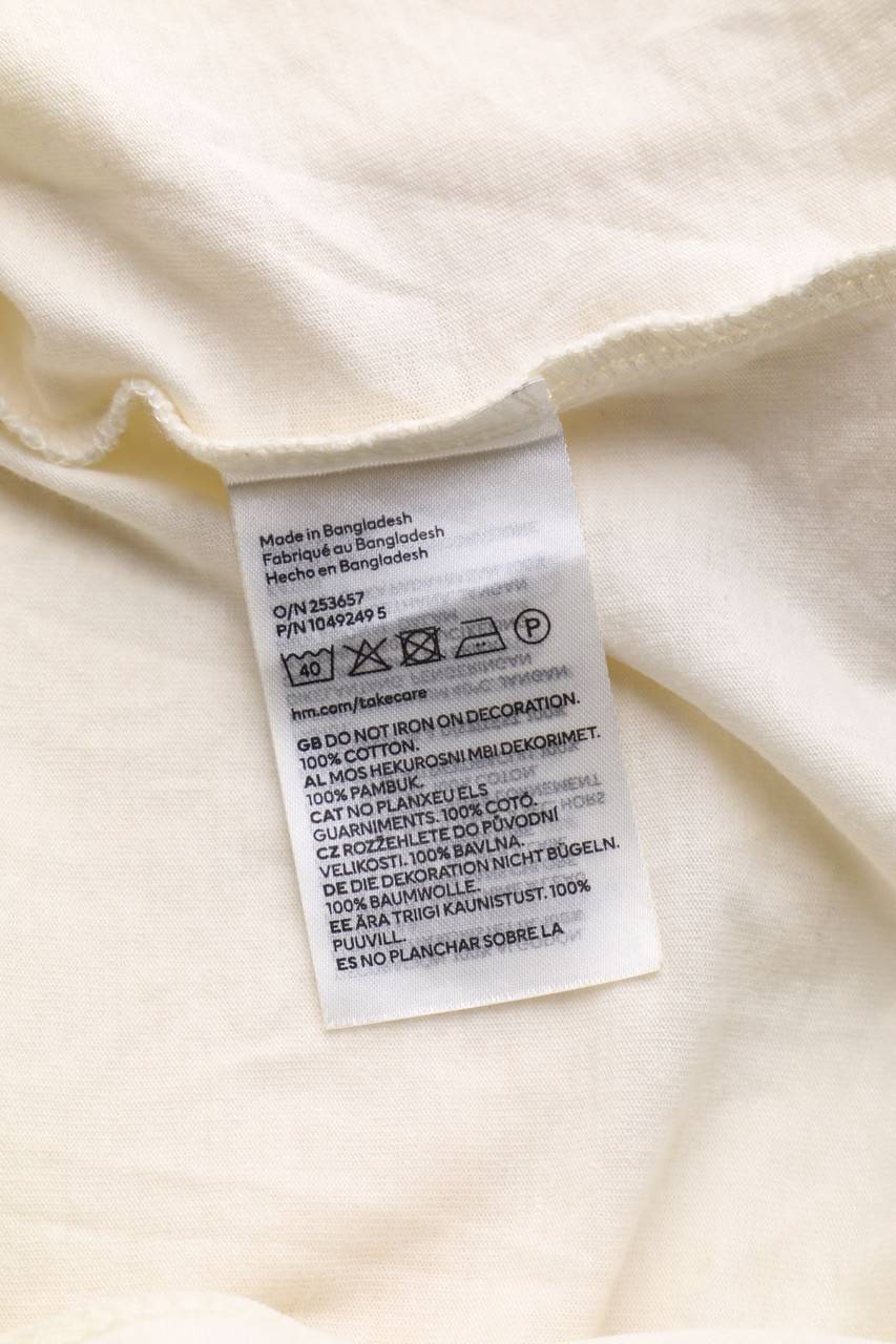 Carou H&M Kurzarm-Shirt Mit Statement-Print