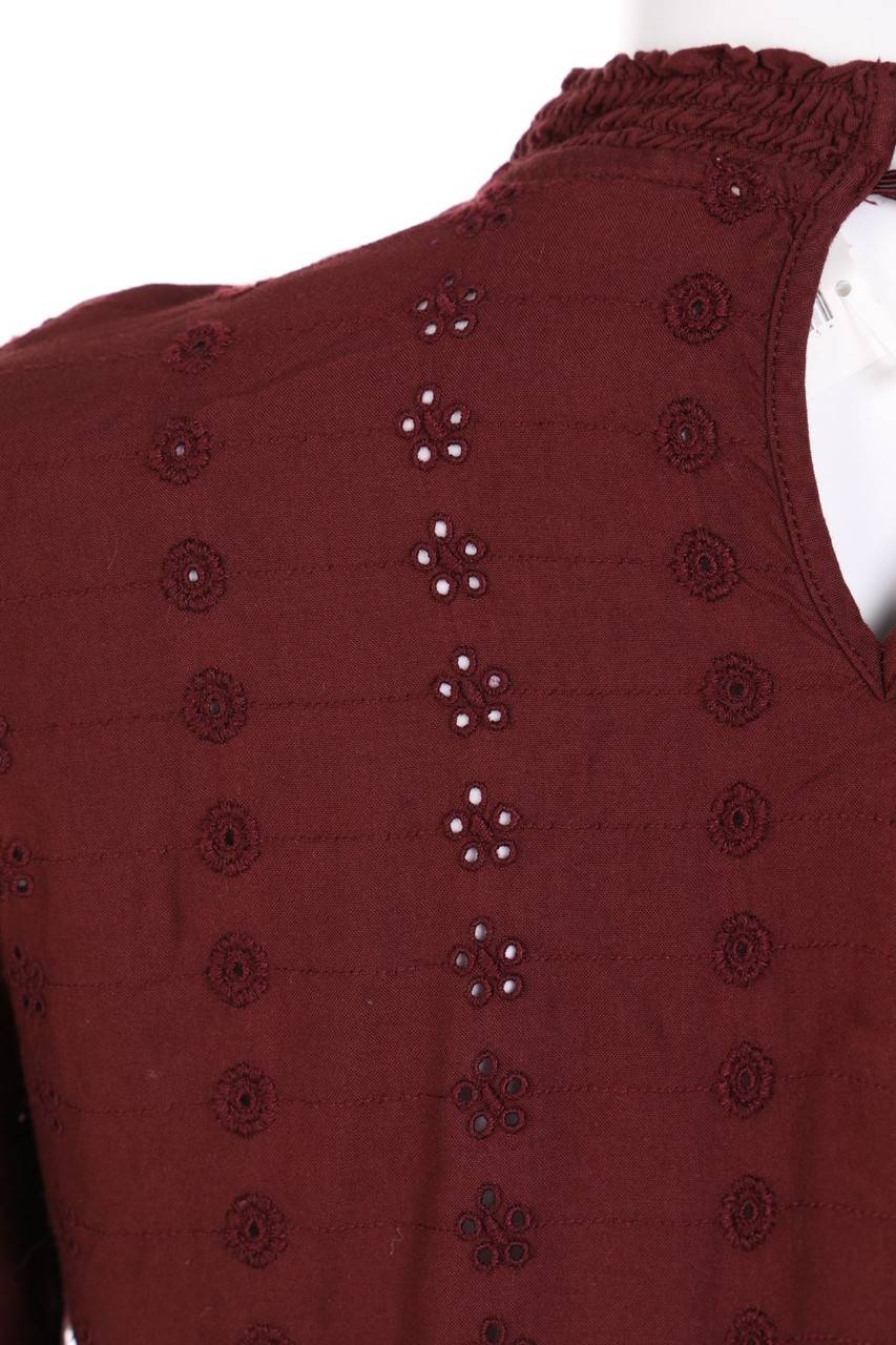 Carou H&M LOGG Bluse Mit Stickereien