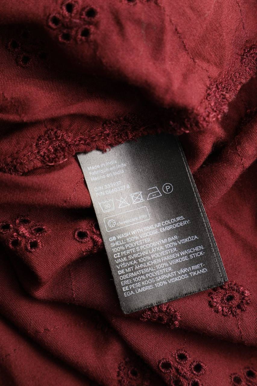 Carou H&M LOGG Bluse Mit Stickereien