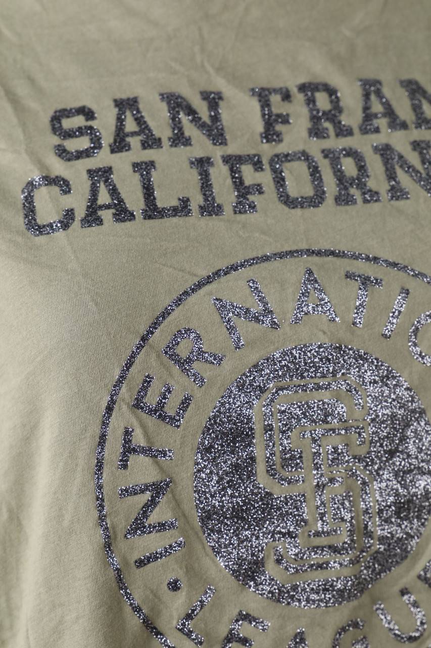 Carou H&M LOGG Kurzarm-Shirt Mit Glitzer