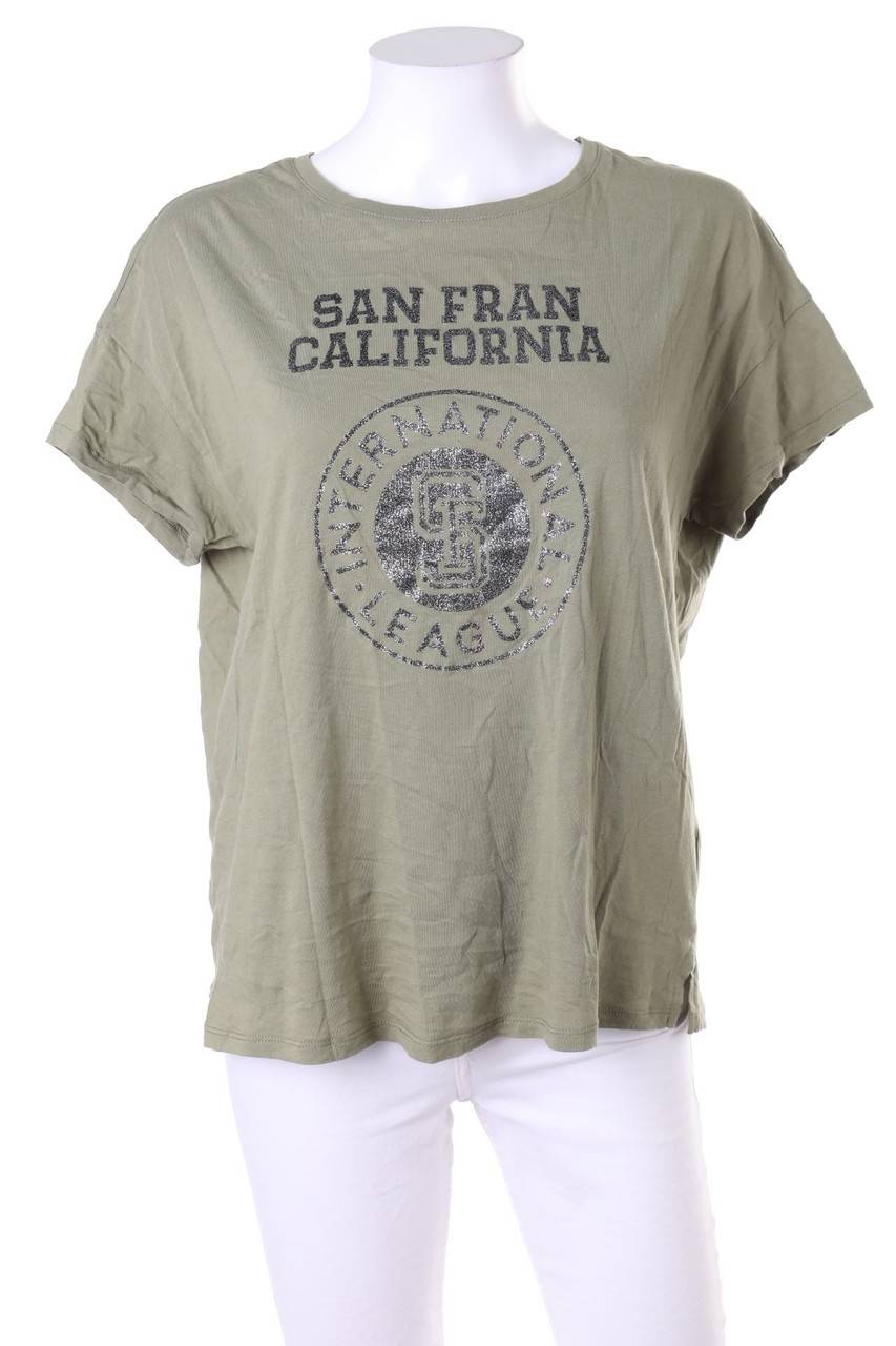 Carou H&M LOGG Kurzarm-Shirt mit Glitzer