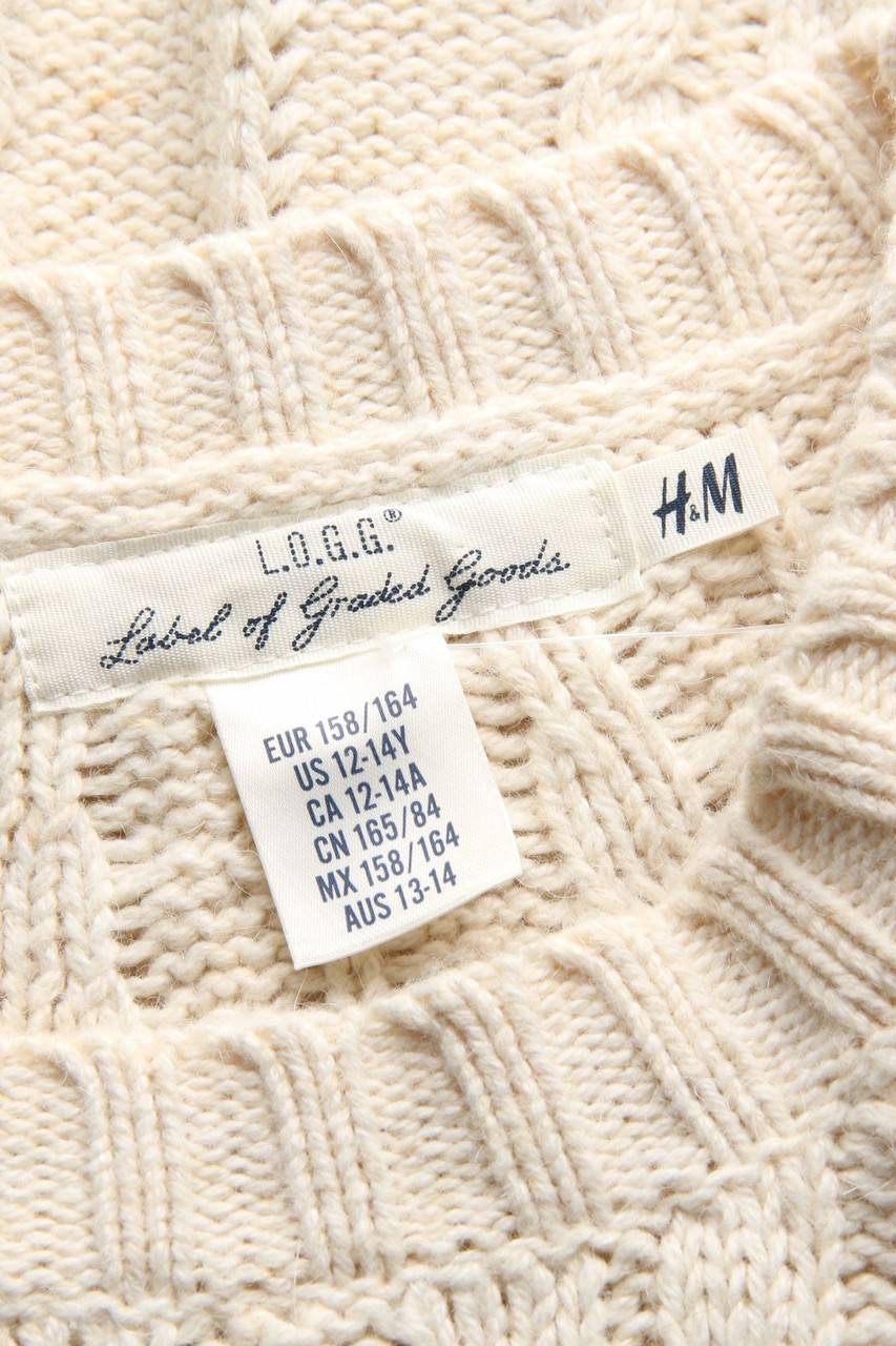 Carou H&M LOGG Pullover Mit Alpaka