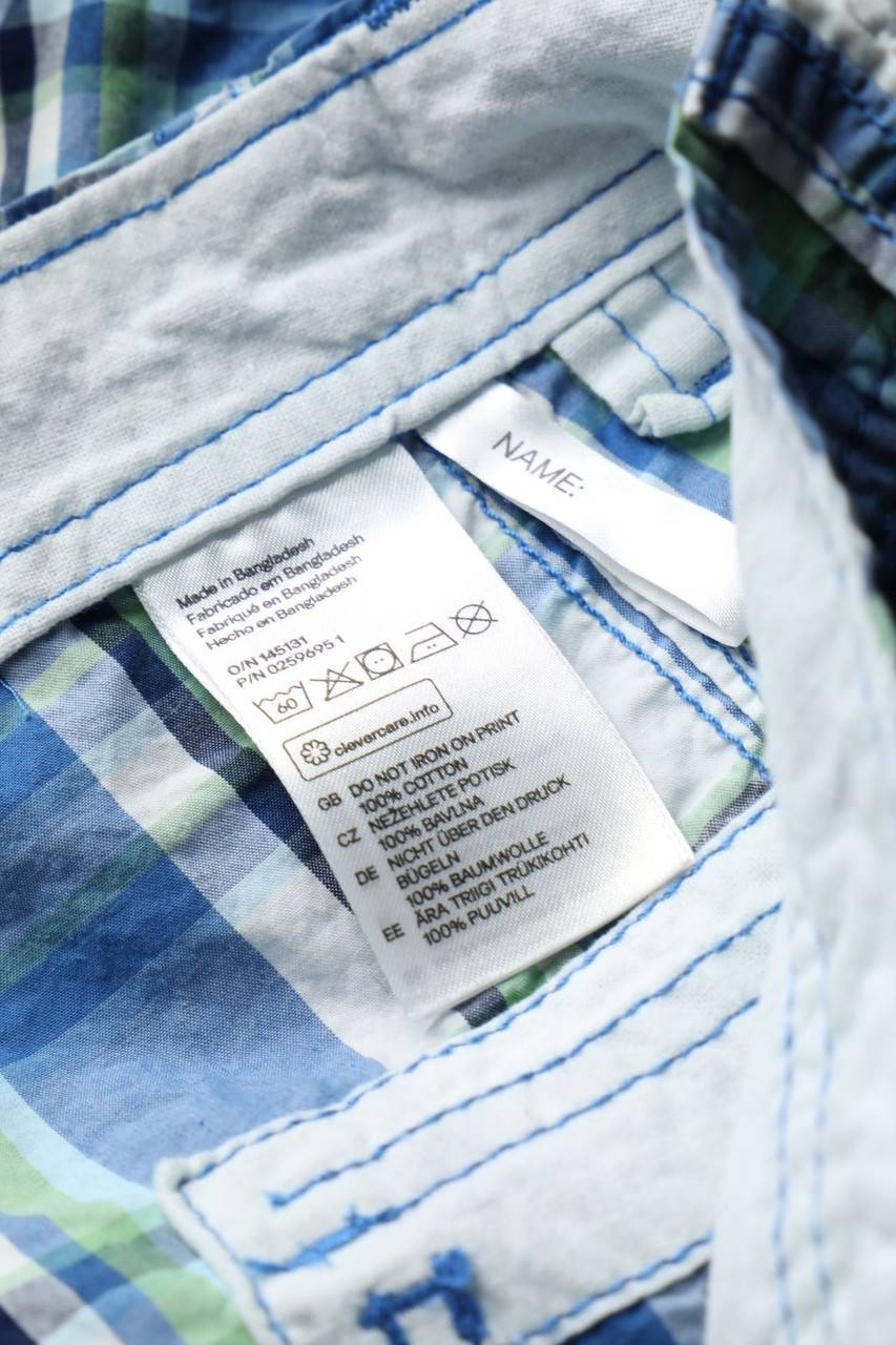 Carou H&M LOGG Shorts Mit Karo-Muster