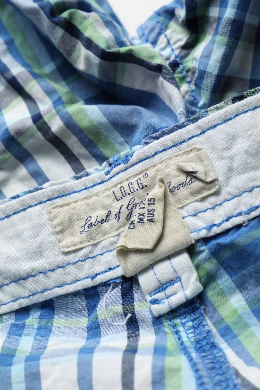 Carou H&M LOGG Shorts Mit Karo-Muster