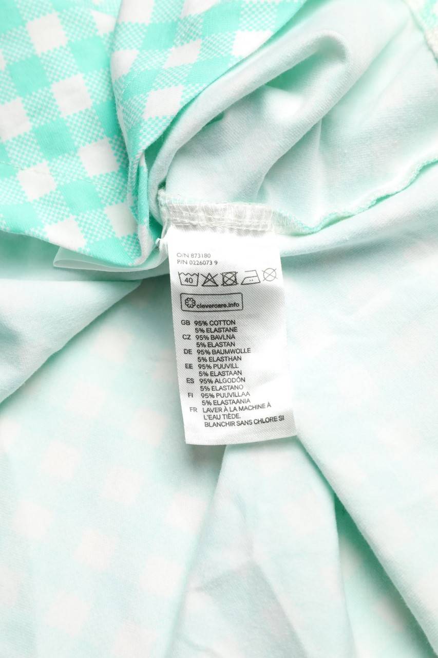 Carou H&M LOGG Skater-Kleid Mit Karo-Muster