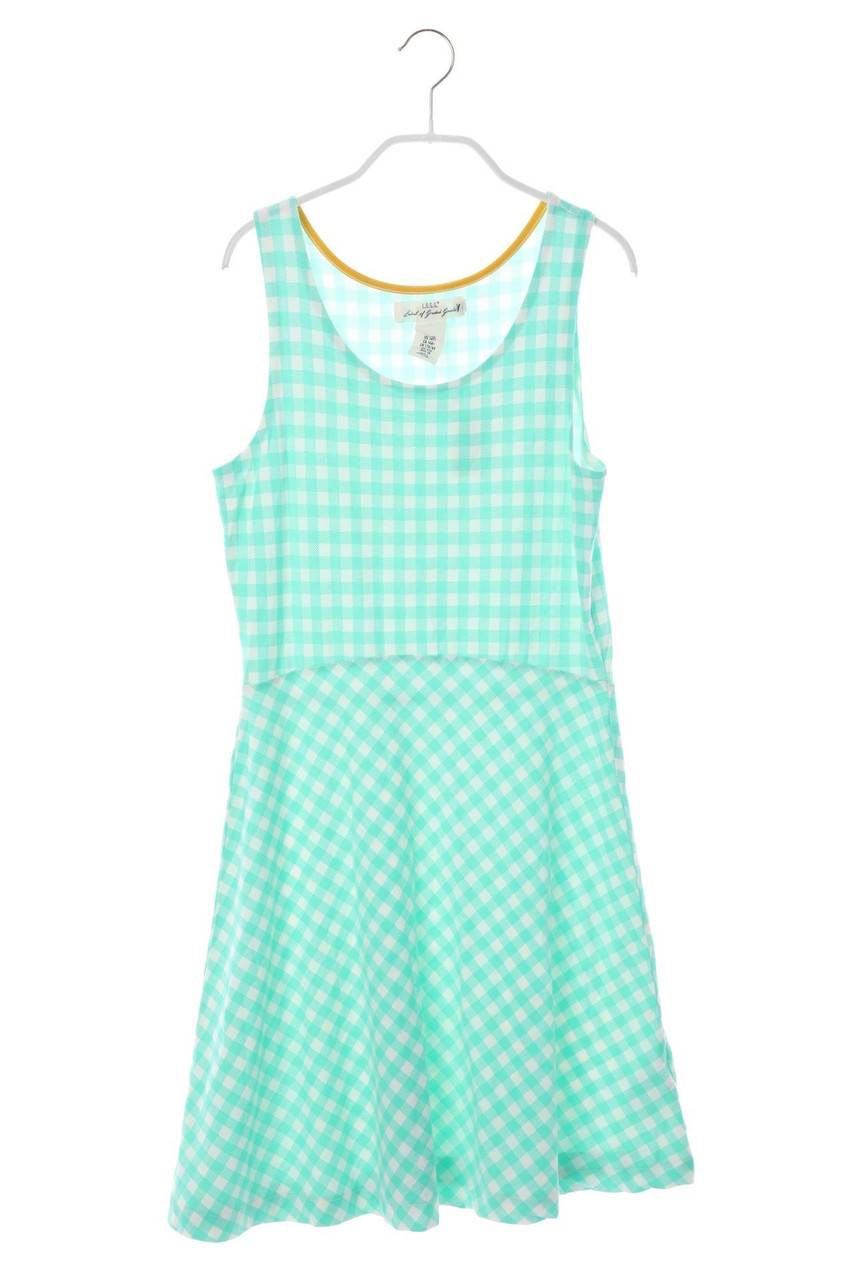 Carou H&M LOGG Skater-Kleid mit Karo-Muster
