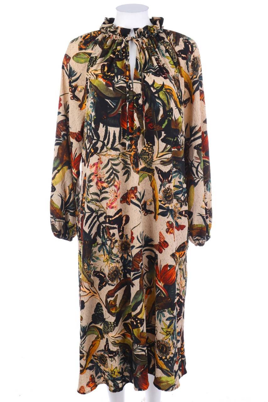 Carou H&M Midikleid mit Blumen-Print