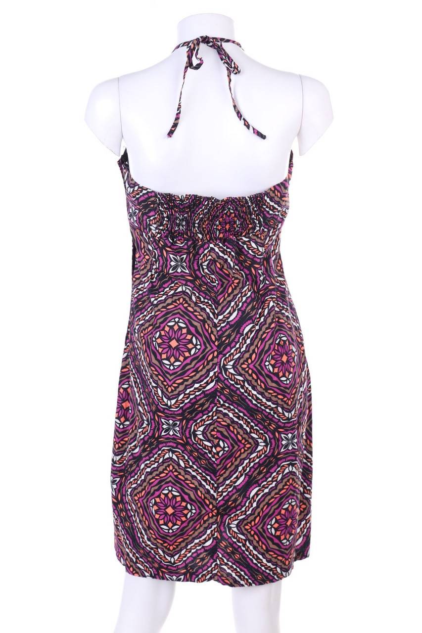 Carou H&M Neckholder-Kleid Mit Print