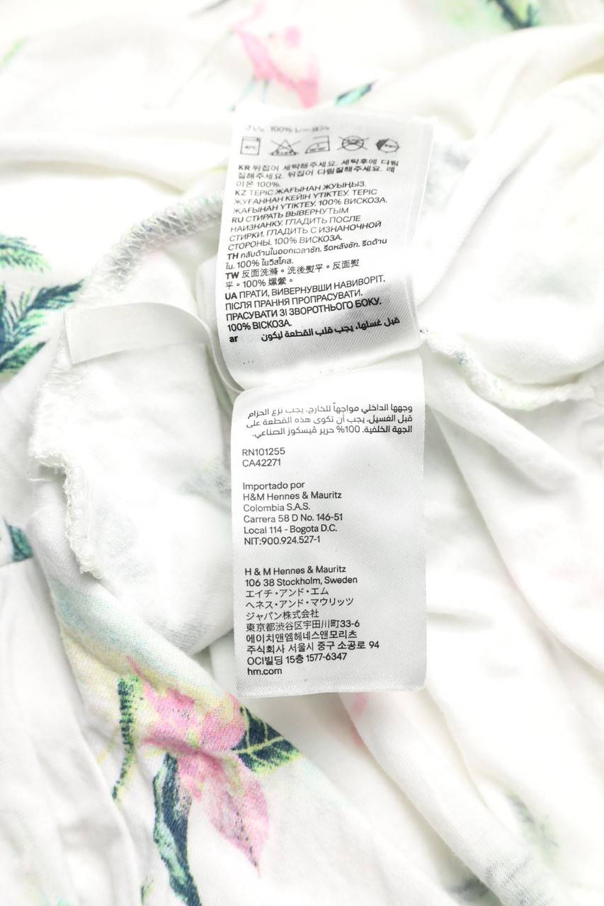 Carou H&M Overall Mit Tropical Print