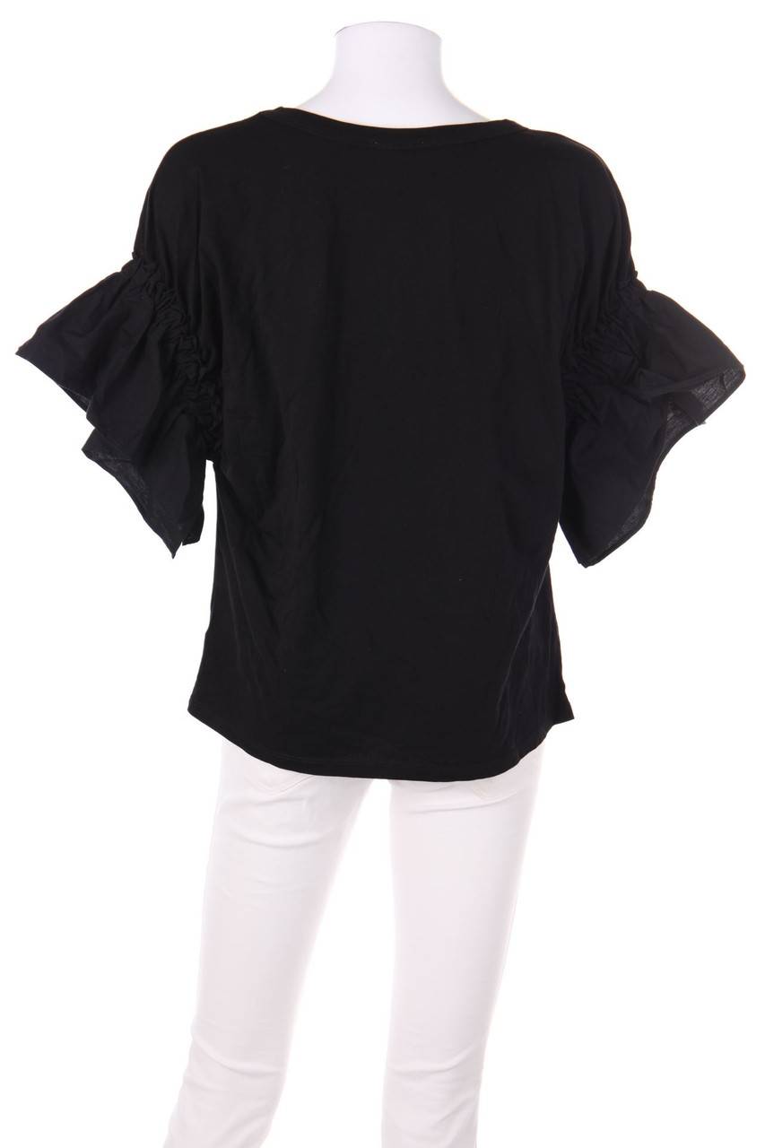 Carou H&M Oversize-Shirt Mit Raffungen