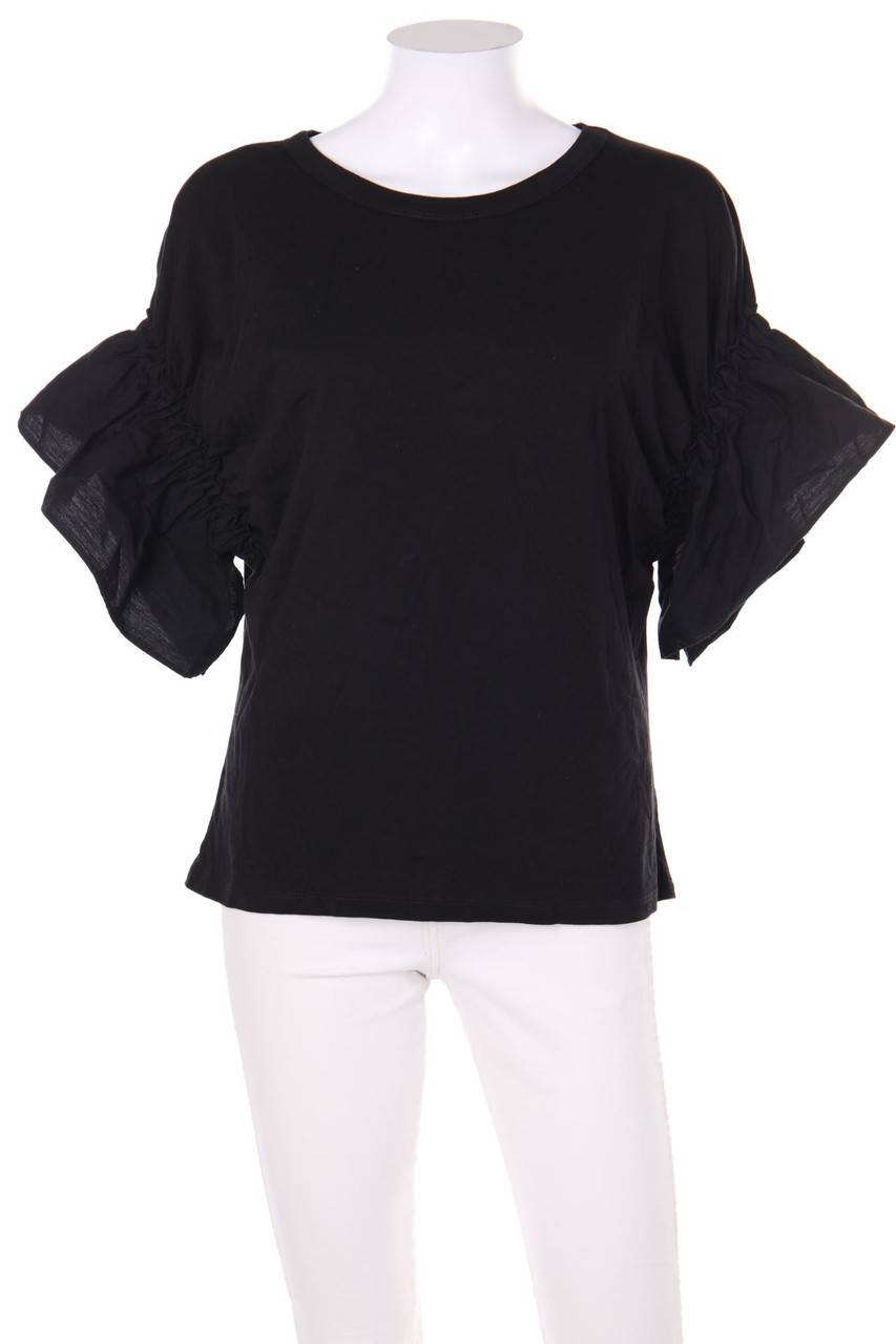 Carou H&M Oversize-Shirt mit Raffungen