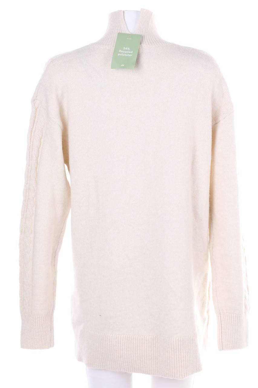 Carou H&M Oversize-Strick-Pullover Mit Wolle