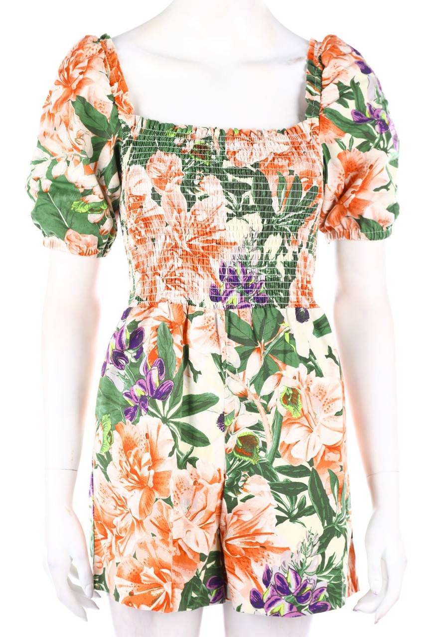 Carou H&M Playsuit mit Blumen-Print