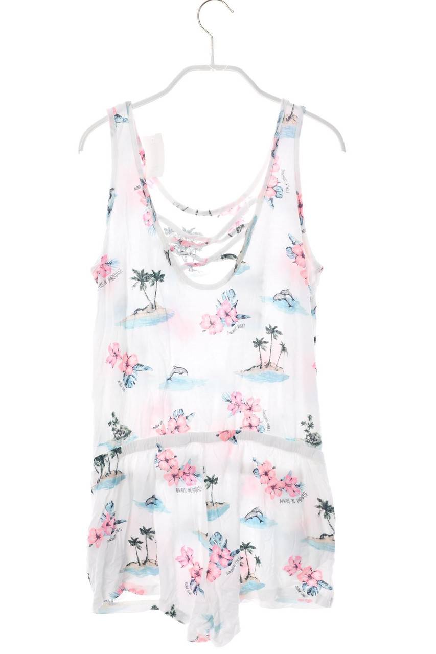 Carou H&M Playsuit Mit Tropical Print