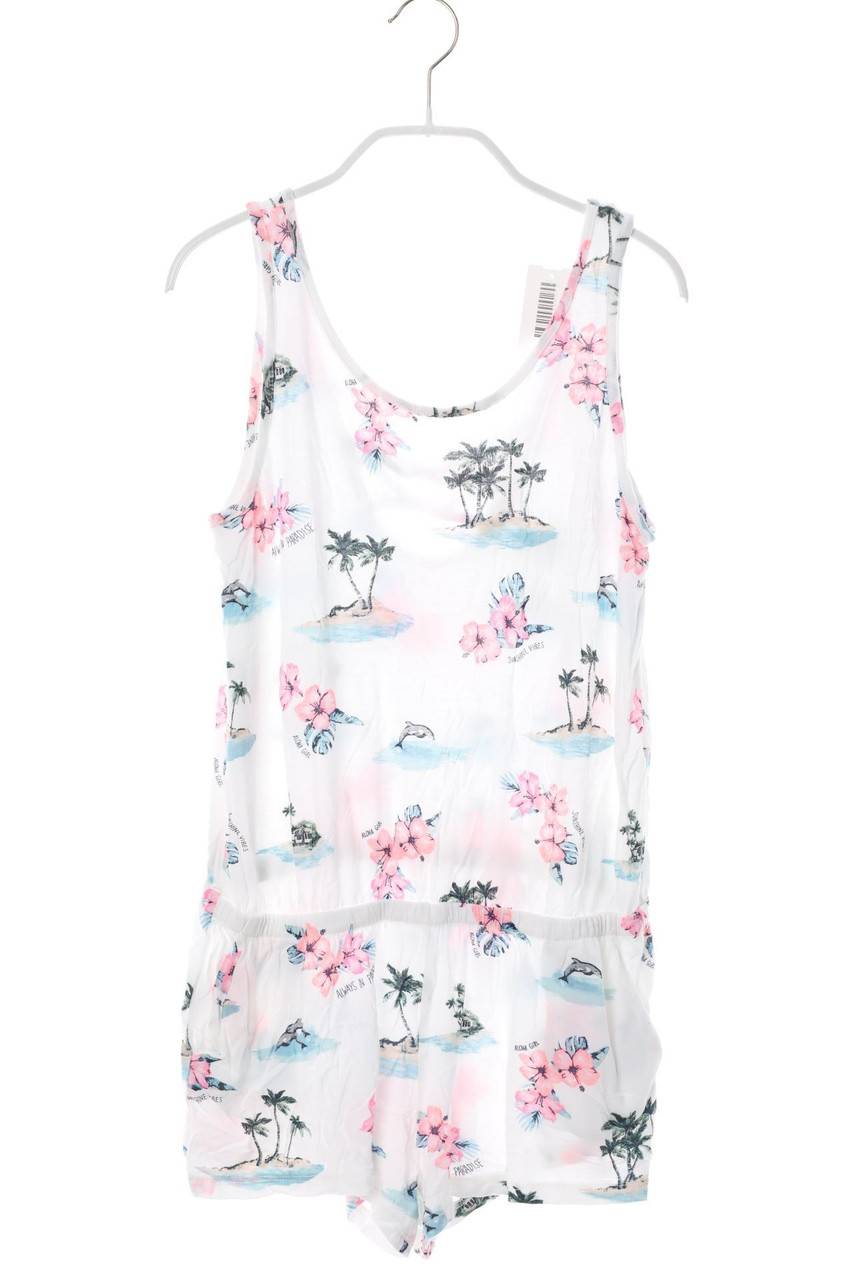 Carou H&M Playsuit mit Tropical Print