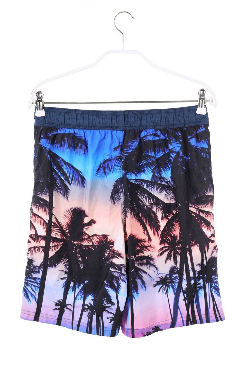 Carou H&M Schwimm-Shorts Mit Tropical Print