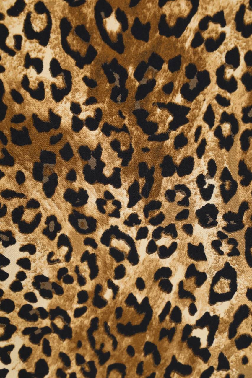 Carou H&M Shift-Kleid Mit Animal-Print