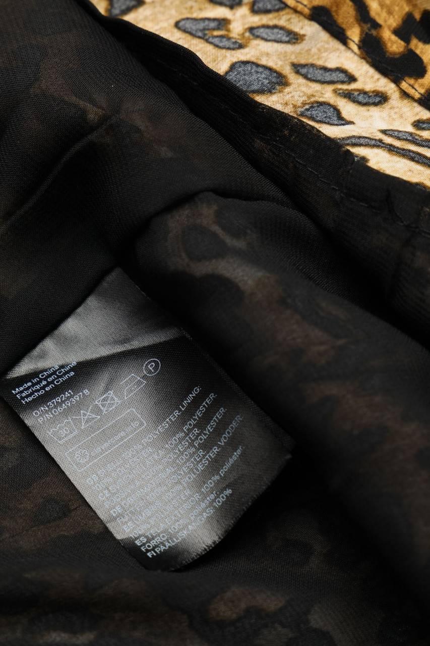 Carou H&M Shift-Kleid Mit Animal-Print