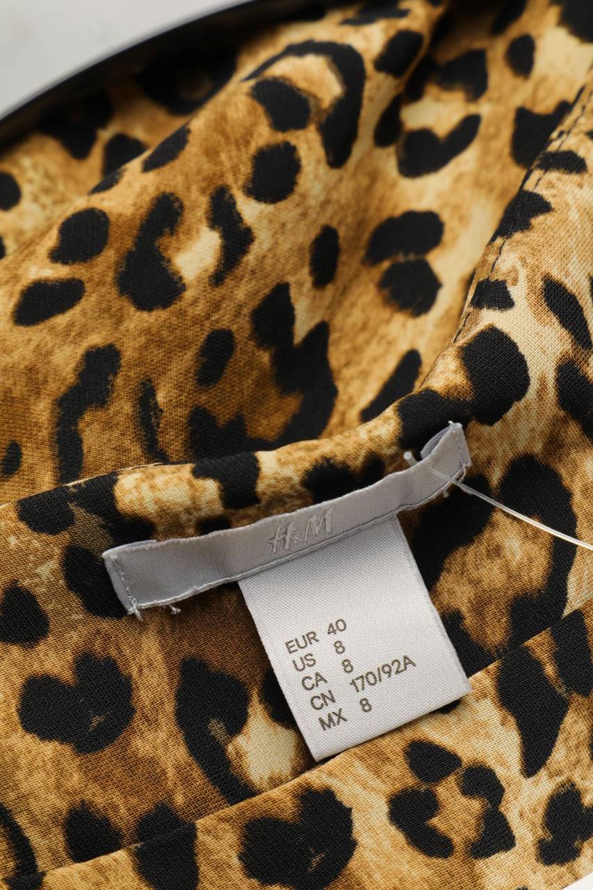 Carou H&M Shift-Kleid Mit Animal-Print