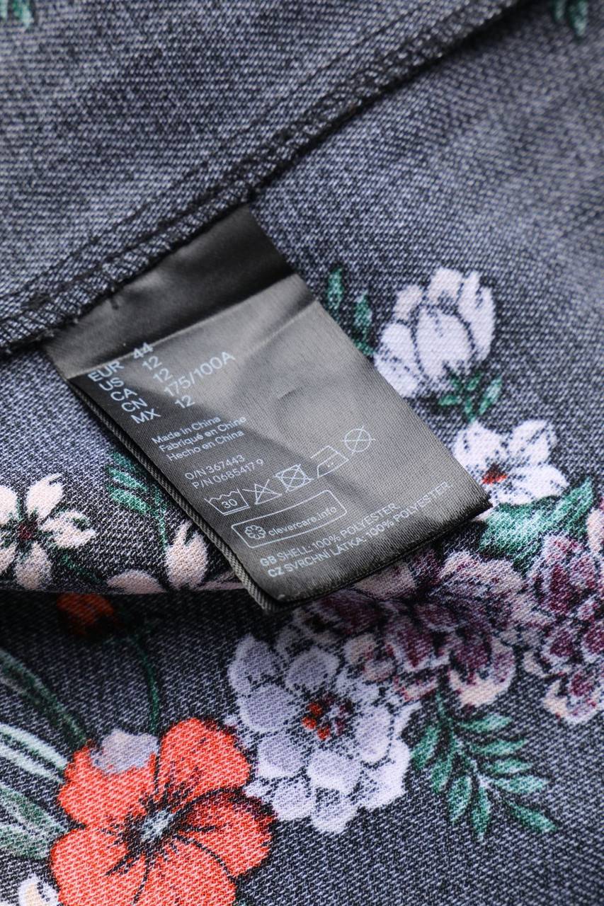 Carou H&M Shift-Kleid Mit Blumen-Print